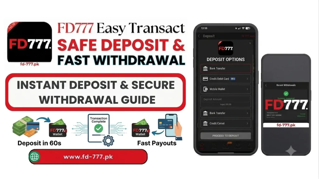 FD777 DEPOSIT AND withdrawal 